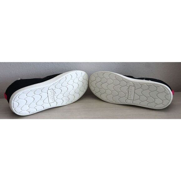 Sperry SCK166481 Girl's Sz 5M Black Salty Cozy Mid Ankle Fur Boots - Picture 4 of 11